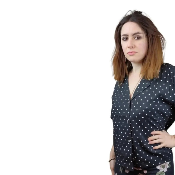 Madewell Resort Shirt in Textured Dot - Picture 8 of 16